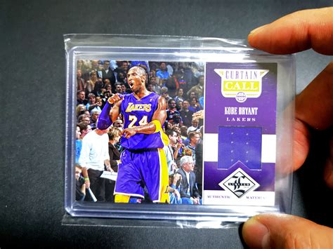 Kobe Bryant game-worn jersey card /199, Hobbies & Toys, Memorabilia ...