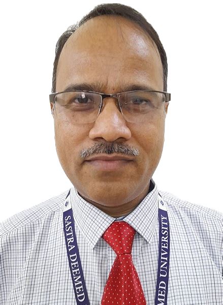 SASTRA Staff Profile