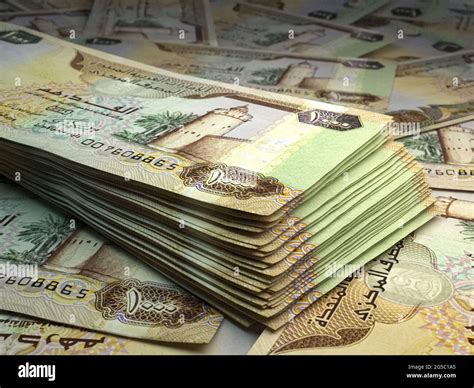Money of United Arab Emirates. United Arab Emirates dirham bills. AED banknotes. 1000 dirhams ...