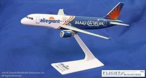 Flight Miniatures Allegiant Air Airbus A320 Make A Wish Foundation 1: ...