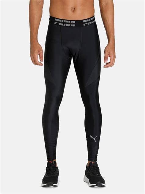 Puma Exo-Adapt Black Slim Fit Printed Long Tights - Price History