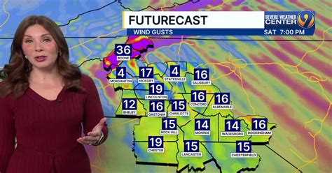 FORECAST: Less windy, still chilly tomorrow – WSOC TV