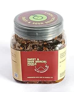 The Lazy Grasshopper Farm | Sweet & Sour Brinjal Pickle in Gingelly oil ...