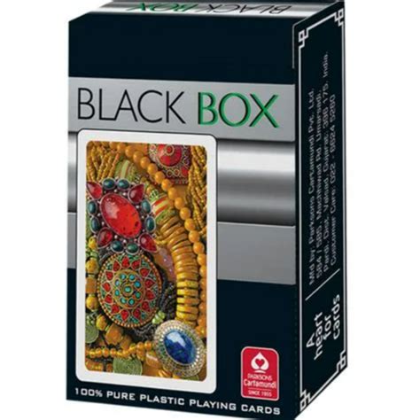 Black Box Playing Cards (1 Deck) - StarAndDaisy