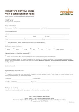 18 Printable giving donation letter Forms and Templates - Fillable ...