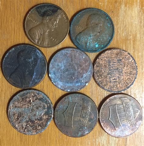 corroded cents - do they corrode other cents? | Coin Talk
