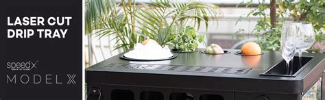 SpeedX Home Bars - Model X Home Bar Cabinet Mat Gold & Mat Black Finish ...