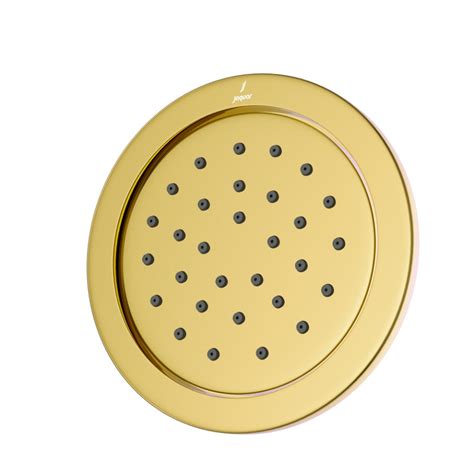 BODY SHOWER 120MM DIA ROUND SHAPE (ABS) - JAQUAR FAUCETS - ( GOLD BRIG ...