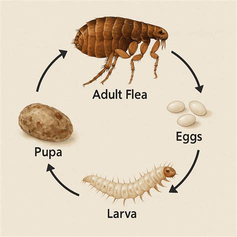 Flea Life Cycle: Stages, Eggs & How To Stop Infestations