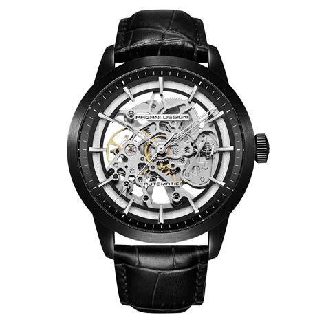 Buy Pagani Design Automatic Mens Watches Skeleton Mechanical Wrist ...