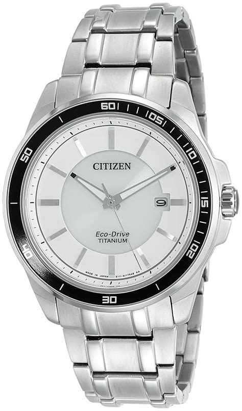 Citizen Eco-Drive Super Titanium Men's Watch - BM6921-58A : Amazon.in ...