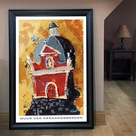 Muur van Geraardsbergen | Valenti Bicycling Poster
