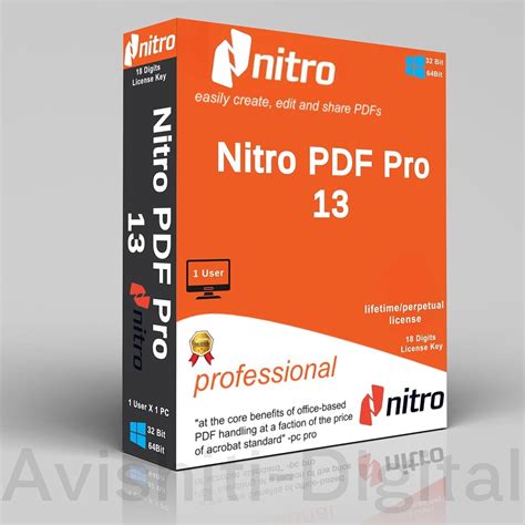 buy Nitro Pro 13 PDF Editor (Perpetual ESD License)