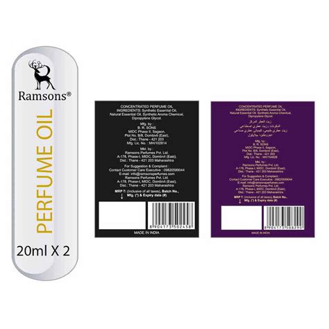 SRF Raees & AL Shifa 20ML Concentrated Perfume Oil Combo Pack – Ramsons ...