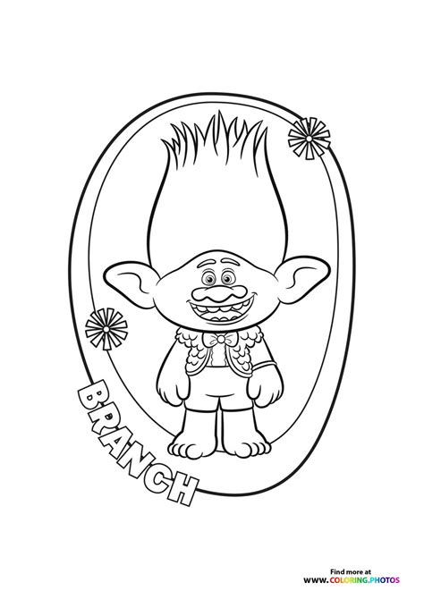 Print Out Coloring Pages Frozen Trolls [2025]