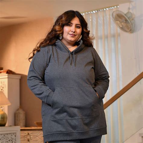 Buy Steel Grey woollen fleece pullover hoodie with side slits | Meera ...