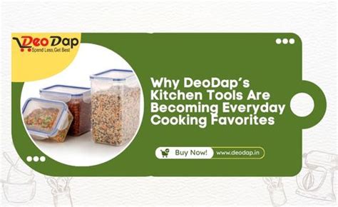 Why DeoDap Kitchen Tools Are Everyday Cooking Favorites