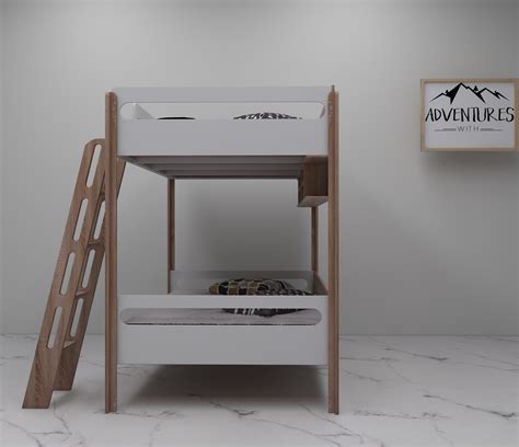 Twin Bunk Bed With Ladder - Buildhub