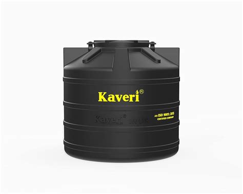 Kaveri ISO Mark Black Plastic Double Layer Water Storage Tank - 200 ...