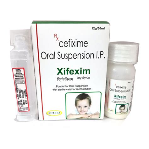 XIFEXIM Dry Syrups Pharma Generix