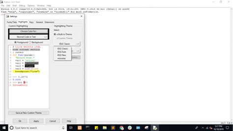 Image result for How to Change Python Idle Background Color