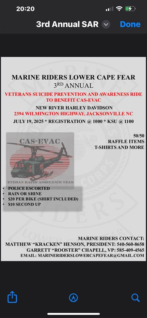 3rd Annual Veterans Suicide Prevention and Awareness ride, New River ...