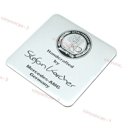 Buy Car Engine Emblem Decal Affalterbach Logo Badge for A45 C63 E CLA ...