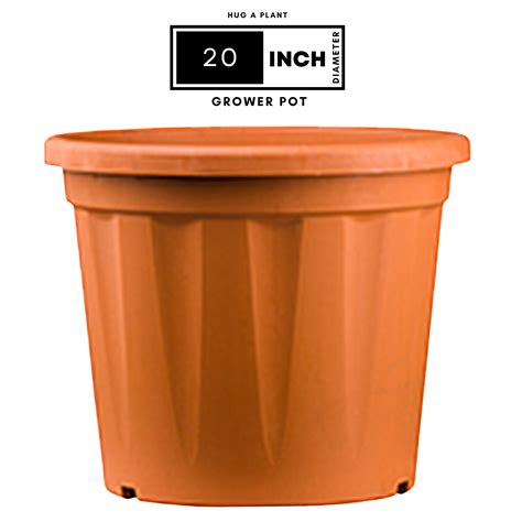 20 Inch Grower Pro Plastic Pot – Hug A Plant