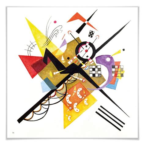 Poster Kandinsky – On White II | wall-art.com