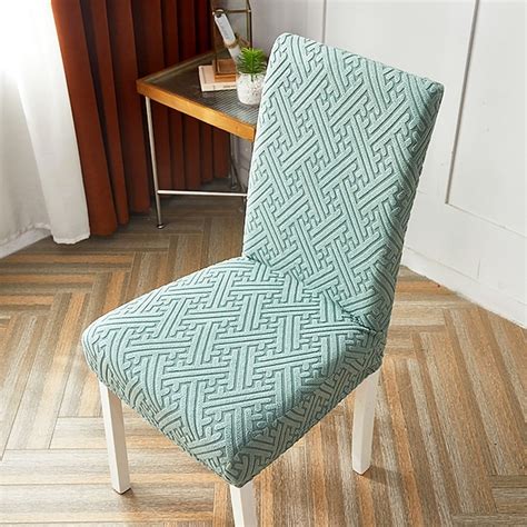 Stretch Dining Chair Cover Flexible Slipcovers for a Snug Fit High Back ...