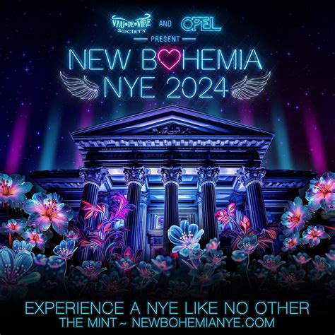 New Bohemia NYE 2024 at the Mint, The San Francisco Mint, 31 December ...