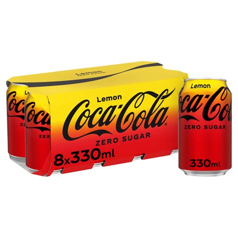 Coca-Cola Zero Sugar Lemon 8 x 330ml | One Stop