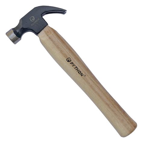 Python Nail Claw Hammer American Wood Handle (225 GMS / 11” (280MM ...