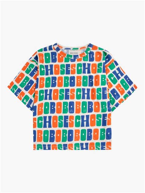 Bobo Choses Organic Cotton Multicolour T-Shirt