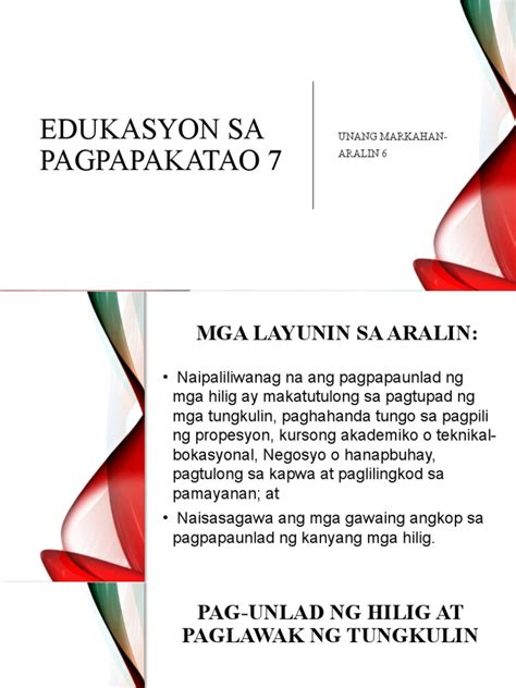 Image result for DepEd ESP Module 1 1st Quarter