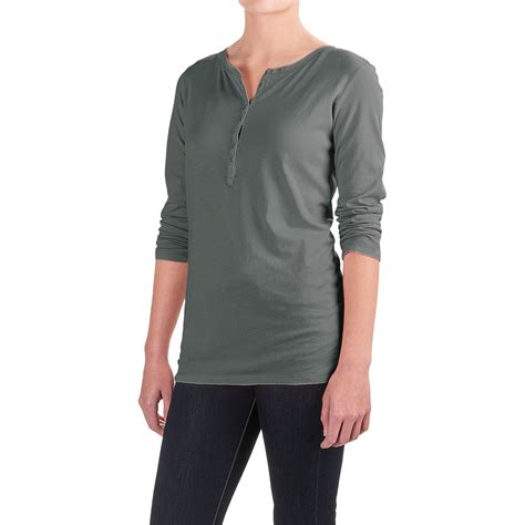 Female Henley Shirt at Dorothy Bufkin blog