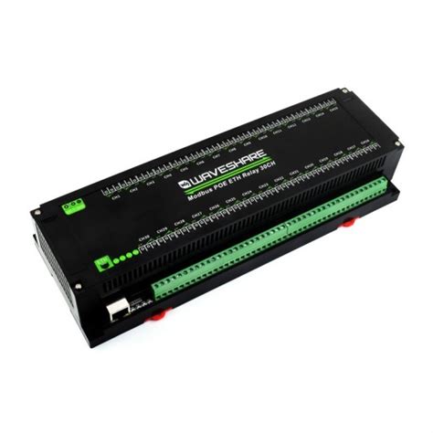 Buy 30-Ch Ethernet Relay Module, Modbus RTU/Modbus TCP Protocol, PoE ...