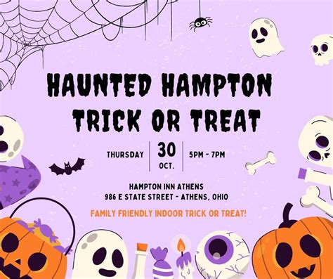 Haunted Hampton Trick or Treat , 986 E State St, Athens, OH 45701, 30 ...