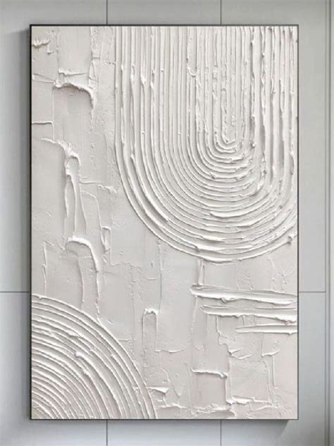 DIY Textured Canvas Wall Art