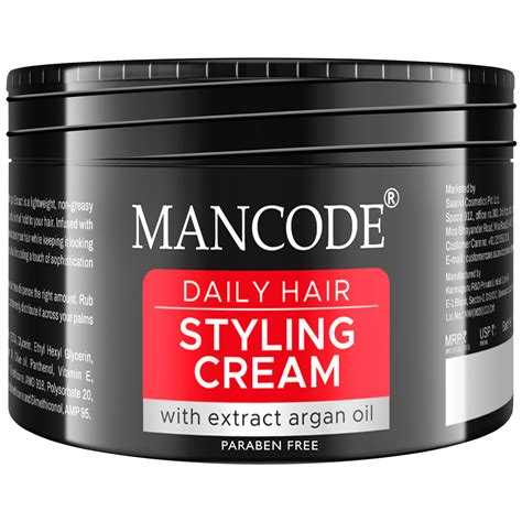 Buy Daily Hair Styling Cream | Mancode