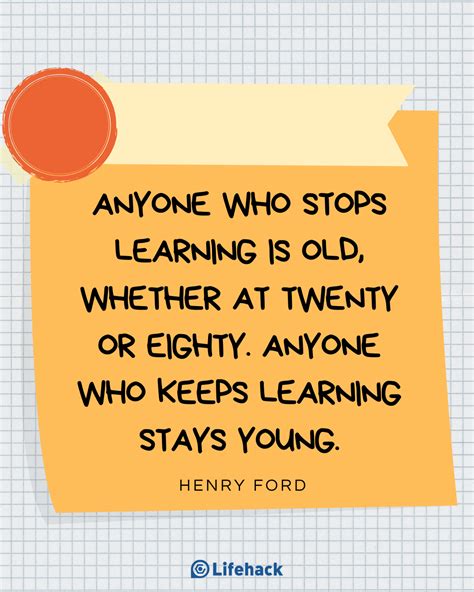 Never Stop Learning