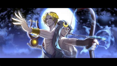 Apollo And Artemis Anime That's My Sister | My God (Greek God Apollo X