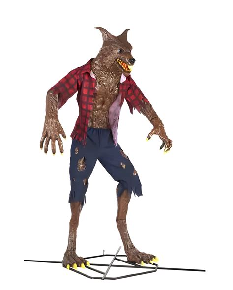 Immortal Werewolf with Sound, Light & Movement 2,92cm Animatronic ...