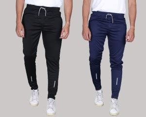Pink Formal Solid Men Black, Blue Track Pants - Buy Pink Formal Solid ...