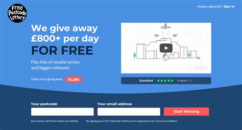Free Postcode Lottery 的图像结果