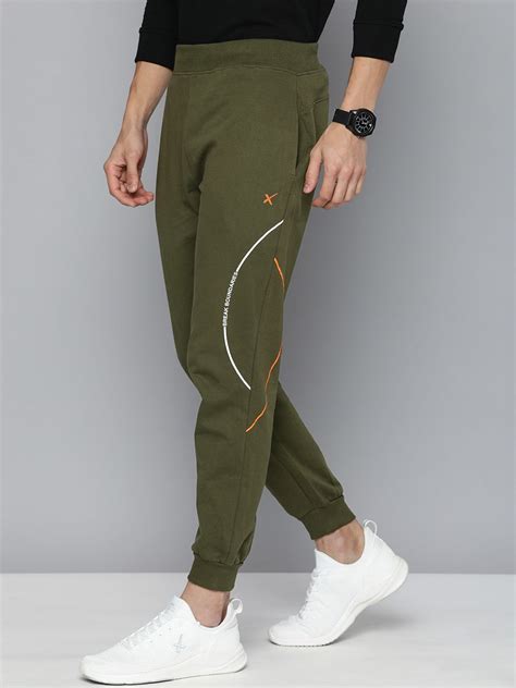 HRX by Hrithik Roshan Men Typography Printed Regular Fit Joggers ...