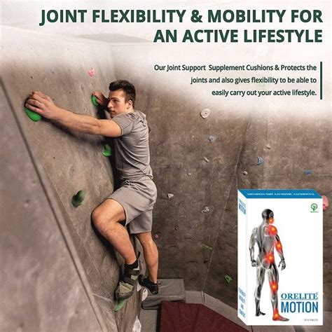 Relieve Joint Pain with ORELITE MOTION Tablets - Natural and Effective ...