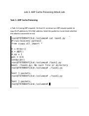 Image result for ARP Cache Poisoning Attack Lab