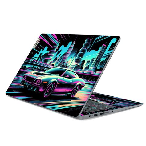 Shop Neon Muscle Car Laptop Skin for Lenovo | Buy Online Now – SkinsLegend