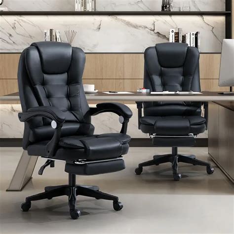 Image result for Black Computer Chair with Lean Back